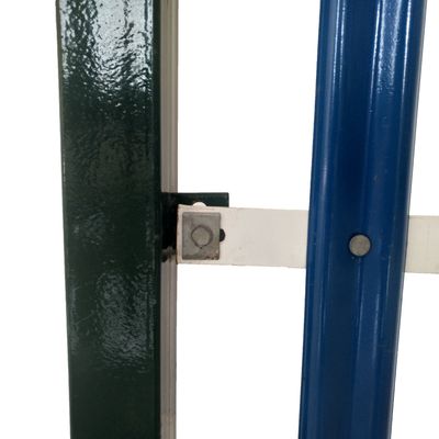 ขาวเคลือบสแตนเลส Palisade รั้วสําหรับบ้าน