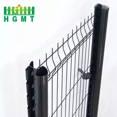 ตลาดยุโรป PVC ปกแต่ง 3D Fence Match Peach Post