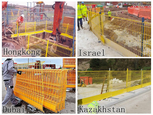 แผงกั้นขอบที่ทนทานต่อแรงกระแทกพร้อมรางกลางเสริมแรง