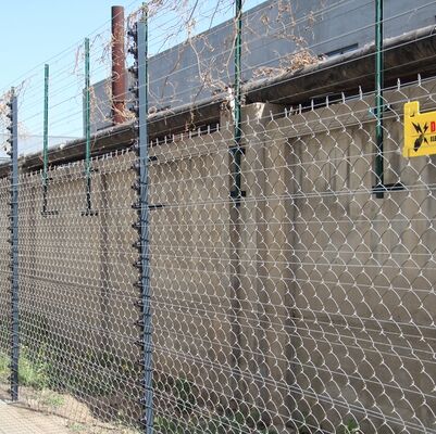 โมเดิร์น รวดเร็วติดตั้งไฟฟ้า รั้วความปลอดภัย การเชื่อมต่อสามารถ