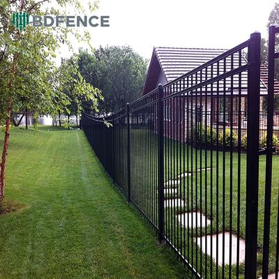 Powder‑Coated Zinc‑Steel Fence Decorative‑Look
