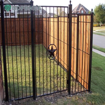 Durable Zinc‑Steel Fence Firm Connection