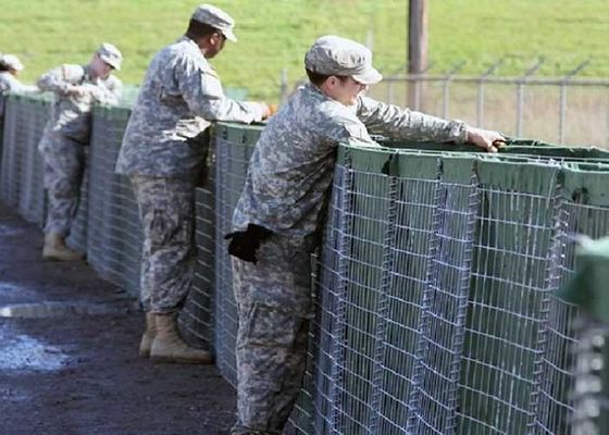 กําแพง HESCO รอบ 4.5 มิลลิเมตร