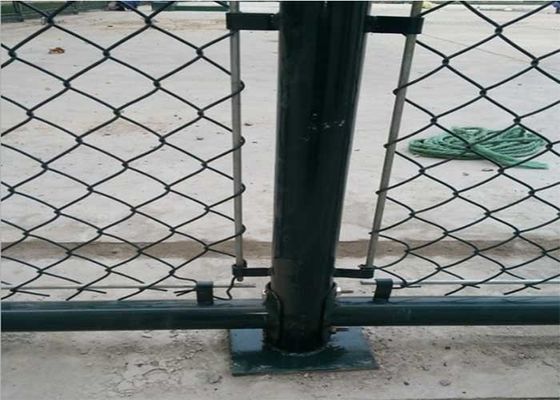Rust Resistant Wildlife Metal Chain Link Fencing ความยาว 5-25m