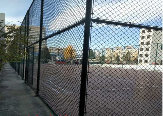 6 ฟุต แกลนไซด์ Chain Link รั้ว Cyclone โลหะ Chain Link รั้ว