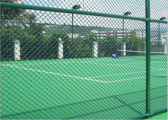 สวนสัตว์ โลหะเหล็กแกลวนลิงก์โซ่รั้ว 50 * 50mm Mesh