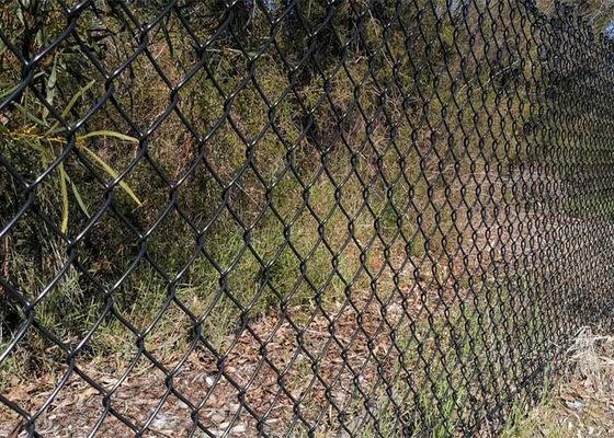 ความเป็นส่วนตัว Rhombus 6ft Chain Link Fence สําหรับสนามเด็กเล่น