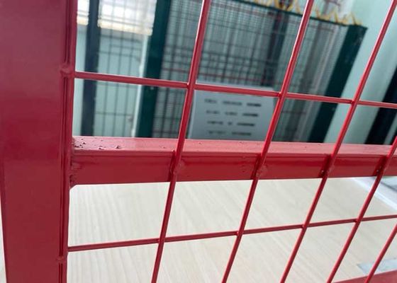 1.2mm W10.5ft รั้วความปลอดภัยชั่วคราว OHSAS รั้วหมักร้อน