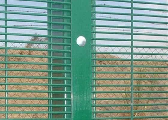 สับสเตชั่น PVC ปกแต่งกันการปีน Mesh 358 ป้องกันผู้บุกรุก