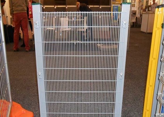 ป้องกันการปีนเขา 76.2 * 12.7 มม. 358 รั้วรักษาความปลอดภัยตาข่ายสังกะสีรักษาความปลอดภัย