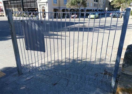 BRC 5 มิลลิเมตร โรลท็อปเวลด์เมช แฟนซ์เมช Hot Dip Galvanized