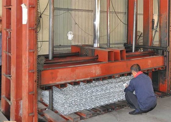 8*10cm สายใย Gabion เนื้อยืดหยุ่น สามารถประกอบง่าย