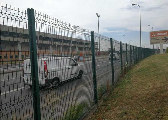 OHSAS การรักษาความร้อน V Mesh เฟอร์ซิ่งความปลอดภัย 1030mm ถึง 2430mm สูง