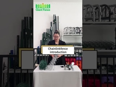 ติดตั้งรั้วเชื่อมโยงโซ่ลวดไซโคลนป้องกันสนิมได้อย่างง่ายดายสำหรับฟาร์ม