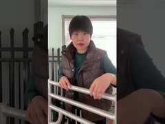 แผงลานปศุสัตว์ Field 4 Rails จุ่มร้อนชุบสังกะสี