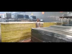 แผงกั้นป้องกันขอบเคลือบด้วยผง