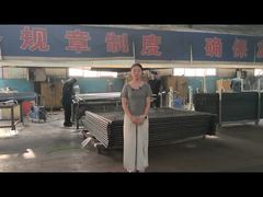 บรรจุภัณฑ์รองรับเหล็กรั้วป้องกันการปีนที่จัดส่งไปยังออสเตรเลีย