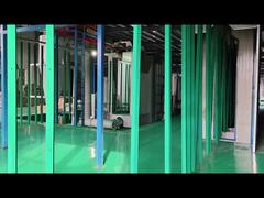 รั้วป้องกันการปีนเคลือบผงขนาด 80 * 80 มม